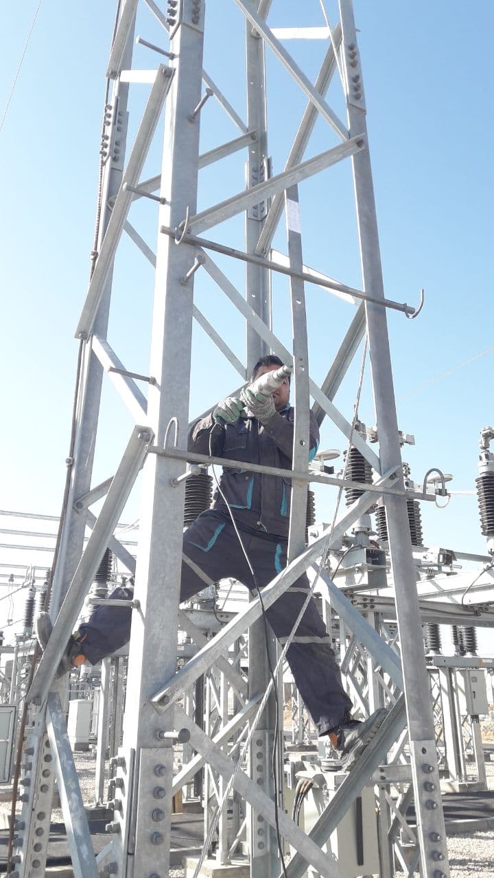 Executive operation of telecommunication communication and post network of 20/63 KV Semnan regional electricity